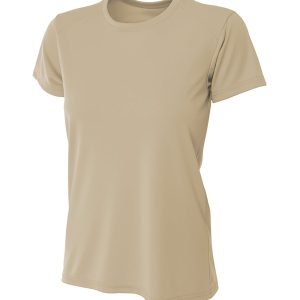 A4 NW3201 Women's Cooling Performance Tee - Sand - 2XL