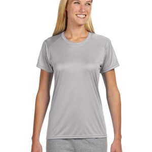 A4 NW3201 Women's Cooling Performance Tee - Silver - XL