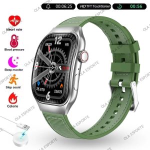 AMOLED Bluetooth Smart Watch With Calling Health Sports Tracking