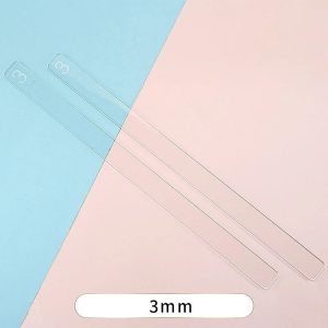 Acrylic Baking Ruler & Pastry Thickness Tool Set