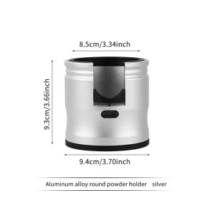 Adjustable Aluminum Coffee Portafilter Holder, Espresso Tamper Stand Base, Coffee Handle Tamper for Portafilters Tools
