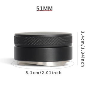 Adjustable Angled Slopes Palm Tamper Fits Portafilter Depth for Perfect Espresso Extraction