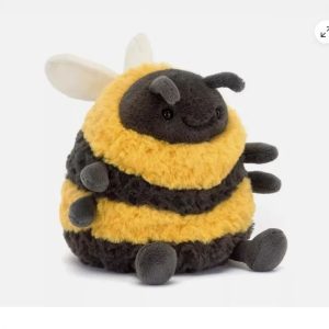 Albee Bee Spring Plush Toy Super Soft Cuddly Elephant 16 cm