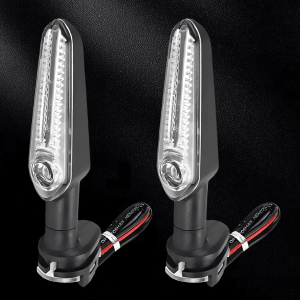 Amber Lamp LED Turn Signal Light, Waterproof Motorcycle Indicator, Bright Front Rear Blinker
