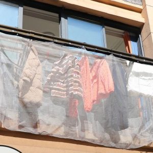 Anti-Drop High-Rise Clothes Drying Mesh Cover
