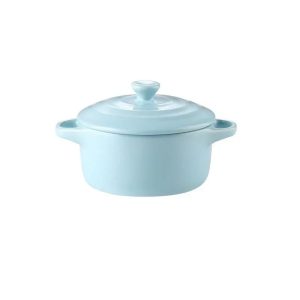 Artisan Glazed Infusion Ramekin with Integrated Lid