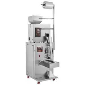 Automatic Particle Packaging Machine for Powder Sachet Weighting, Filling & Packing, Ideal for Tea, Seeds, Beans & Rice