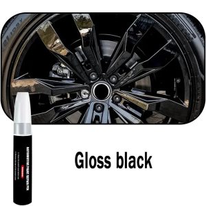 Automotive Wheel Touch-Up Pen, Rim Scratch Repair Paint for Alloy Wheels