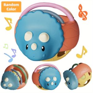 Baby Safe Handheld Rattle Bell, Sensory Play Bell for Infants, Educational Toy, Perfect for Christmas