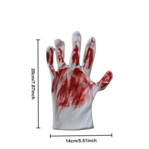 Bloody Halloween Party Gloves For Costume And Decorations