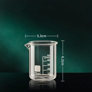 Borosilicate Glass Measuring Cup With Clear Scale