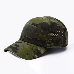 CamoVent UV Shield Camouflage Baseball Cap - Lightweight Breathable Sun Protection Hat
