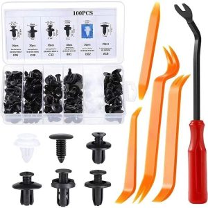 Car Fastener Clips Set for Body Trim and Panel Repair