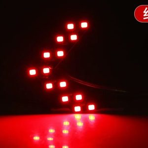 Car LED Rear View Mirror Arrow Panel Light