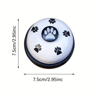 Cartoon Paw Print Pet Training Bell for Cats and Dogs