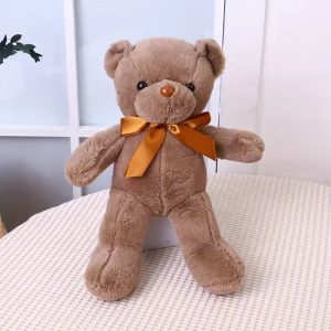 Charming Ribbon Teddy Bear - Premium Soft Plush Toy for Gifting & Decor