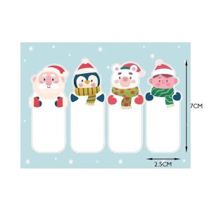 Christmas Gift Sealing Stickers Set for Holiday Packaging and Decoration