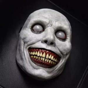 Christmas Scary Zombie and Clown Dual Face Costume Mask