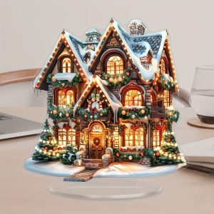 Christmas Style Multi-Functional Desktop Decoration - Festive Home, Office & Bedroom Ornament Gift Idea