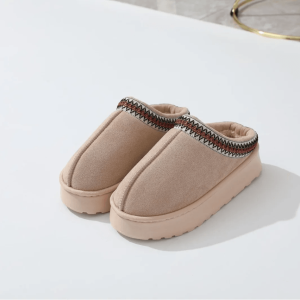 CloudStep Plush Platform House Slippers