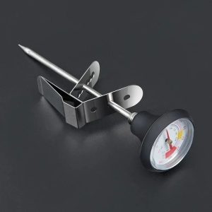 Coffee Pot Temperature Meter Probe, Milk Frothing Jug Thermometer, Cafe Kitchen Measuring Tools