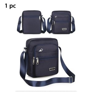Compact Crossbody Messenger Bag for Men Everyday Casual Use