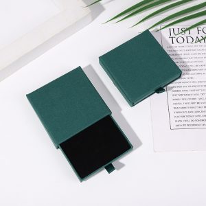 Creative Drawer Jewelry Packaging Box, Necklace, Rings, Earrings, Bracelet Storage Organizer Display Stand, Solid Color