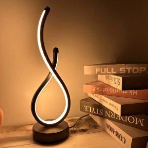 Creative LED Table Lamp, Luminescent Decorative Nightlight for Bedroom, Living Room, Restaurant & Coffee Shop