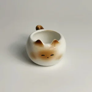 Creative Siamese Cat Shaped Ceramic Mug for Coffee Office Milk Drinking