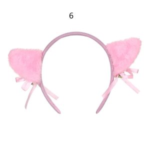 Cute Lace Black Cat Ears Headband for Women, Sexy Cosplay Hair Hoop for Girls, Halloween Party Decoration Hair