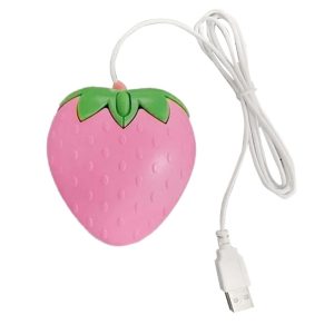 Cute Pink Mouse, Small Optical PC Computer Game Mouse, Perfect for Girls