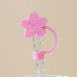 Cute Reusable Straw Cover Tips