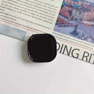 Cute Square Pop Socket Phone Grip, 360° Rotatable Finger Ring Stand Sticker