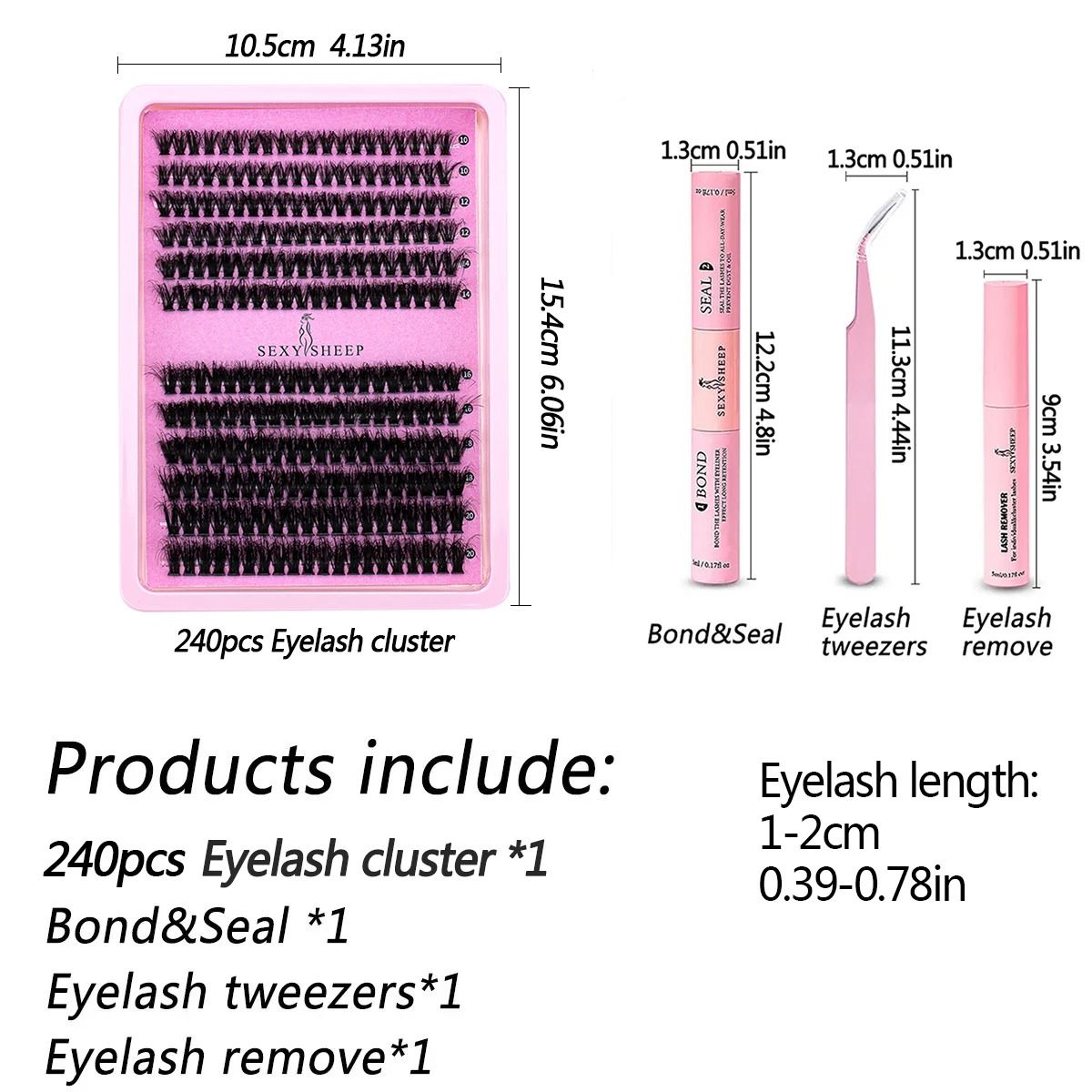 DIY Professional Lash Extension Cluster Series