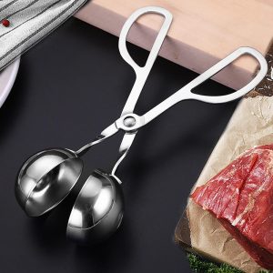 DIY Stainless Steel Rice Fish Ball Maker - Kitchen Gadget for Dumplings, Shrimp Balls & Veggie Rolls