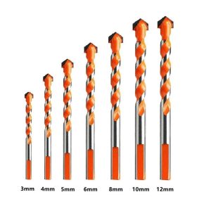 Diamond Triangle Drill Bit Set 3-12mm for Tile, Glass, Concrete, and Wood
