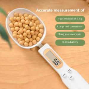 Digital Electronic Measuring Spoon - Kitchen Scale for Coffee, Baking & Cooking