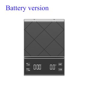 Digital Kitchen Scale, High Precision Electronic Balance, Portable Coffee Scale With Timer, Grams Food Weight Scale