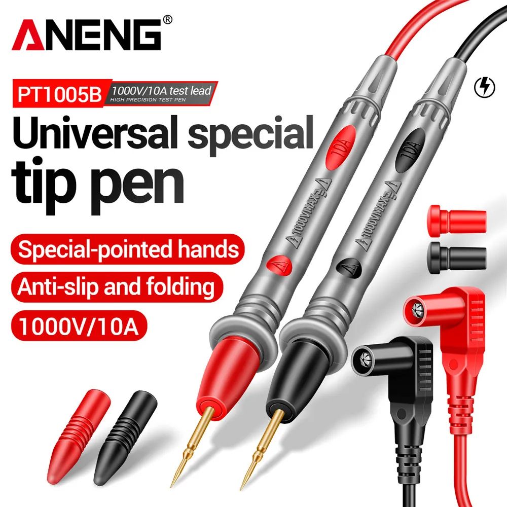 Digital Multimeter Probe Test Leads Universal Needle Tip Pen Cable Wire for Multi Meter Tester Kit