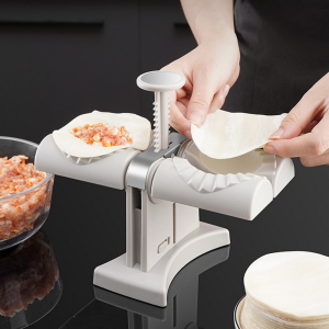 Double Head Automatic Dumpling & Pierogi Maker - Quick Household Kitchen Tool for Home and Restaurant Use