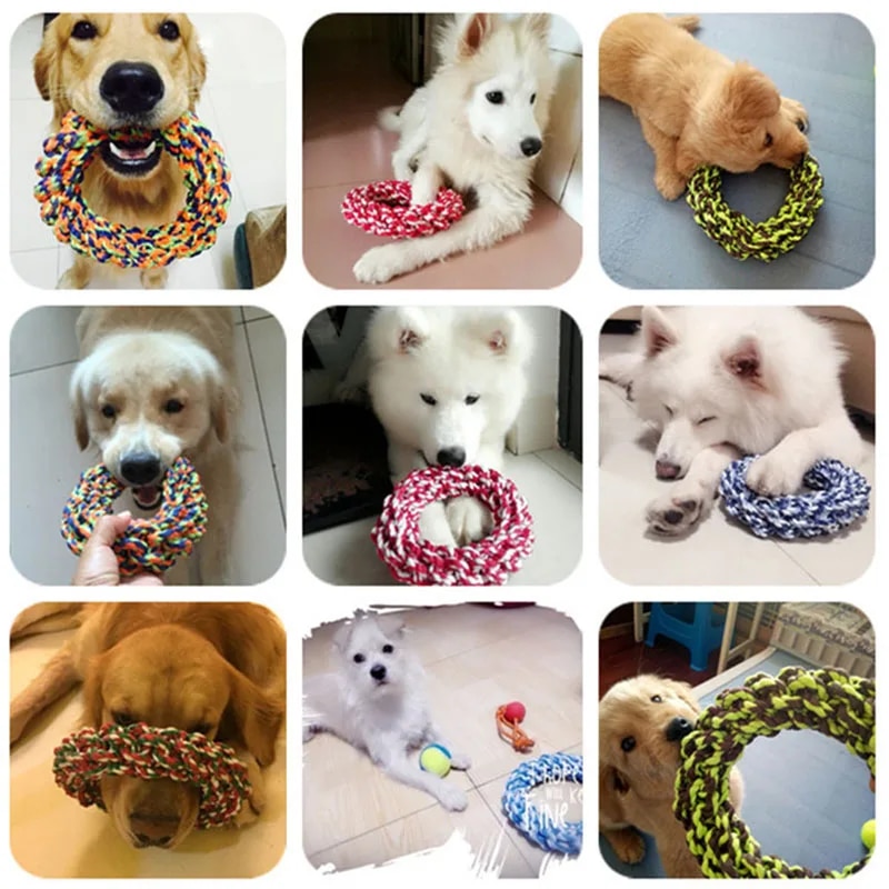 Durable Chew Rope Toy: Bite Resistant for Medium to Large Dog