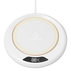 Electric Coffee Mug Warmer with 3 Temperature Settings Portable Cup Heating Plate