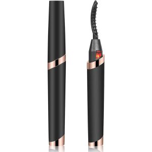 Electric Eyelash Curler for Makeup Tools, Heated Eyelash Curlers USB Rechargeable with 3 Heating Modes