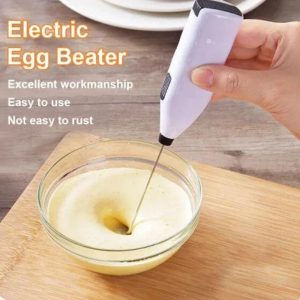 Electric Handheld Mini Whisk Mixer for Kitchen Use