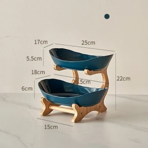 Elegant Multi-Layer Fruit Plate - Creative Modern Snack Dish & Cake Stand