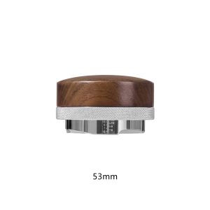 Espresso Coffee Distributor Walnu, Coffee Leveler Tool for Smooth and Even Grounds
