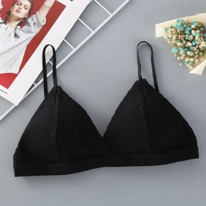 Essential Cotton Seamless Push-Up Bralette