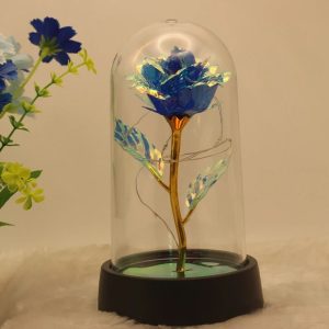 Eternal Rose Flower Gift Creative Simulation Rose for Valentines Day and Birthdays