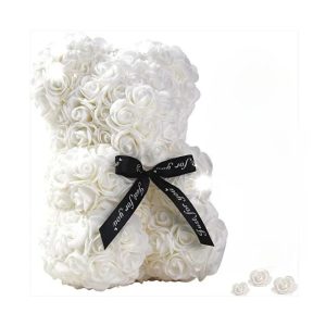 Everlasting Velvet Rose Teddy Bear