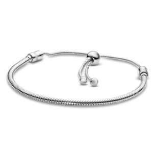 Exquisite Adjustable Bracelet: Pandora Women's Tassel Snake Bone Chain Fashion Charm